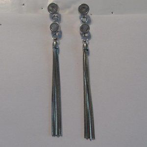 5 pairs Paparazzi silver earrings